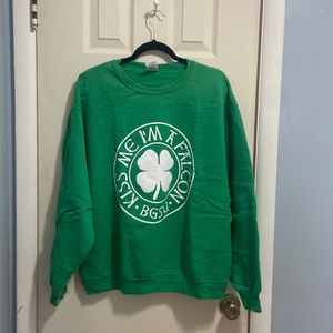 BGSU St Patties Day sweatshirt size Large